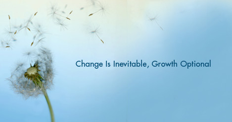 Change_Is_Inevitable_Growth_Optional dandilion