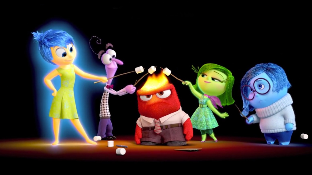 Pixar inside out characters