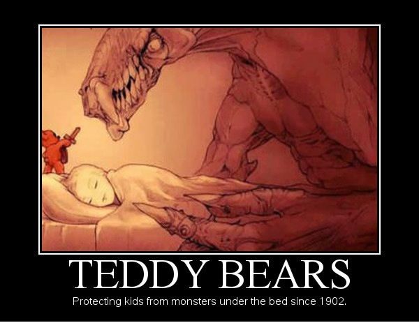 Teddy-Bears-protecting-kids-from-monsters