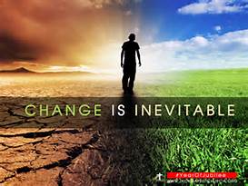 Change is inevitable