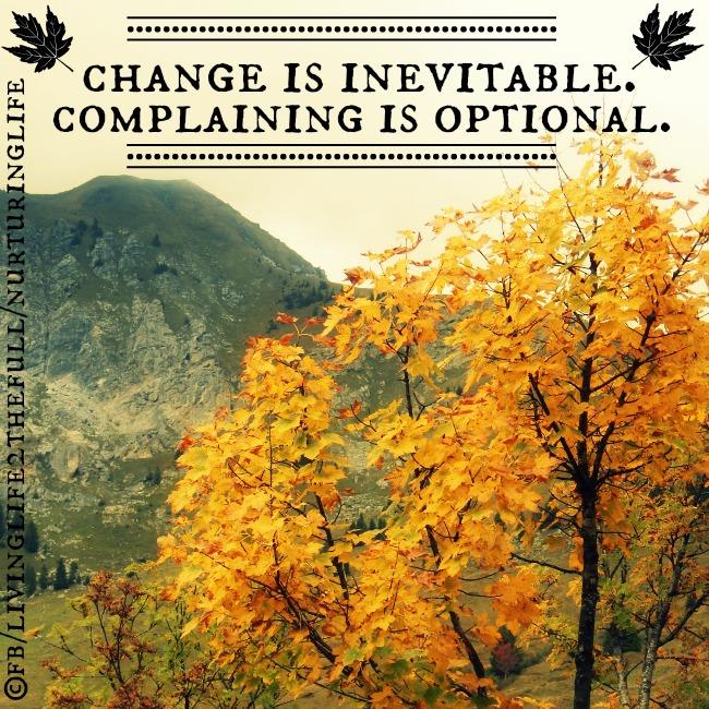 Complaining is Optional