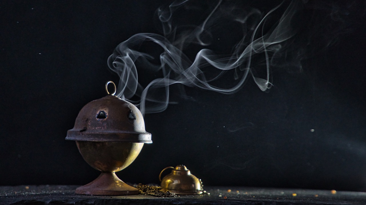 Make your own incense for magic.