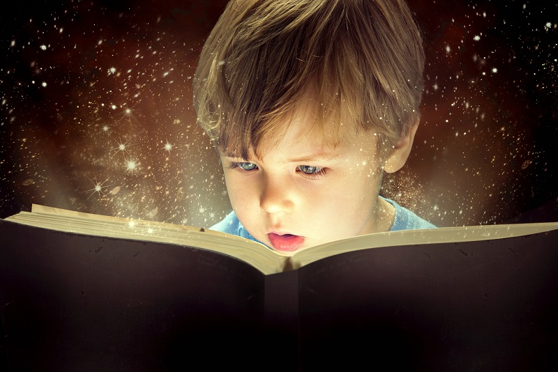 kids-books-magic-book-kid-reading