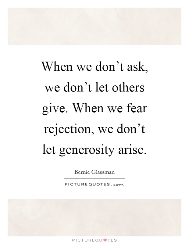 Let Others Give